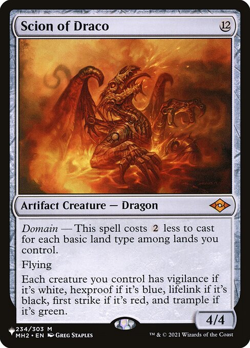 Scion of Draco - The List Reprints