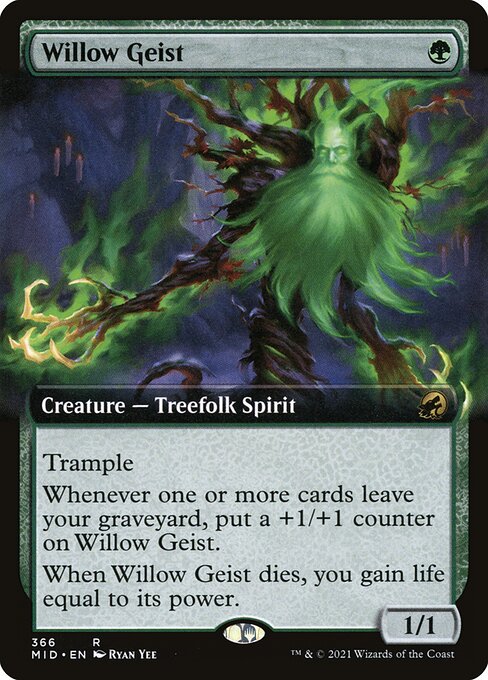 Willow Geist (Extended Art) - Innistrad: Midnight Hunt
