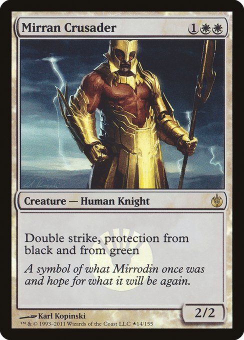 Mirran Crusader (Foil) - Buy-A-Box Promos