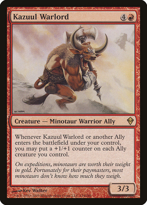 Kazuul Warlord - Zendikar