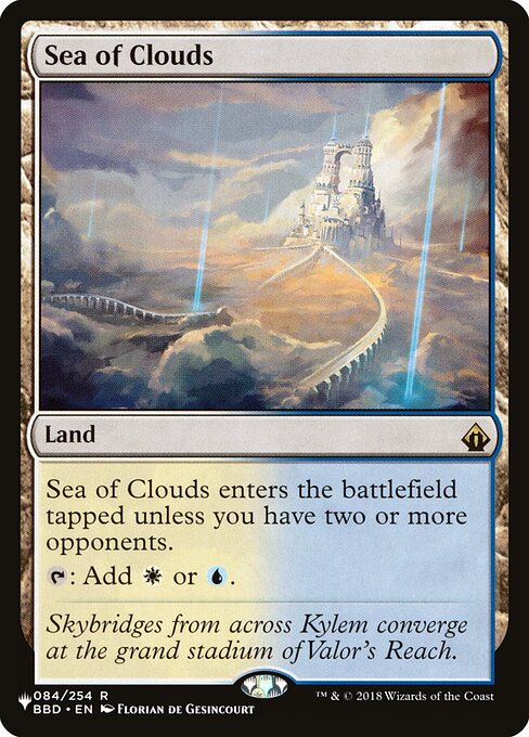 Sea of Clouds - The List Reprints