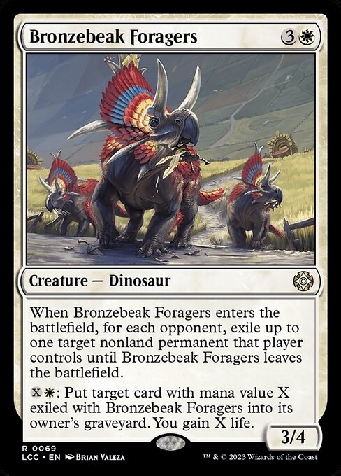 Bronzebeak Foragers - Commander: The Lost Caverns of Ixalan