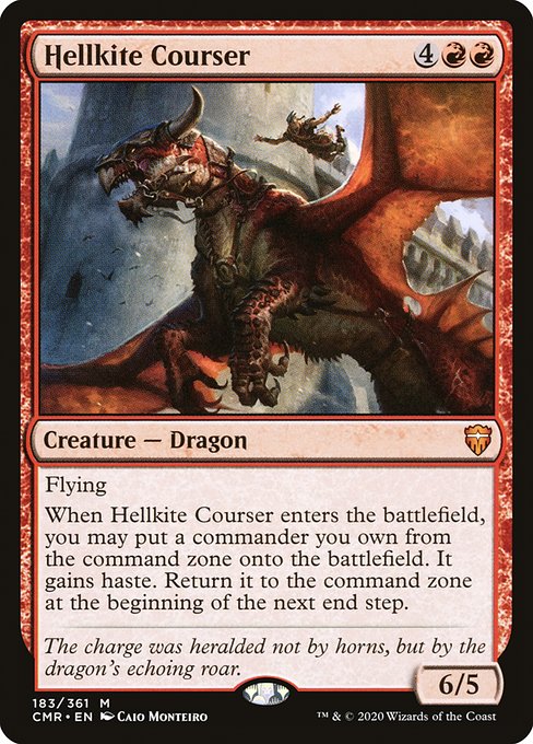 Hellkite Courser (Foil) - Commander Legends