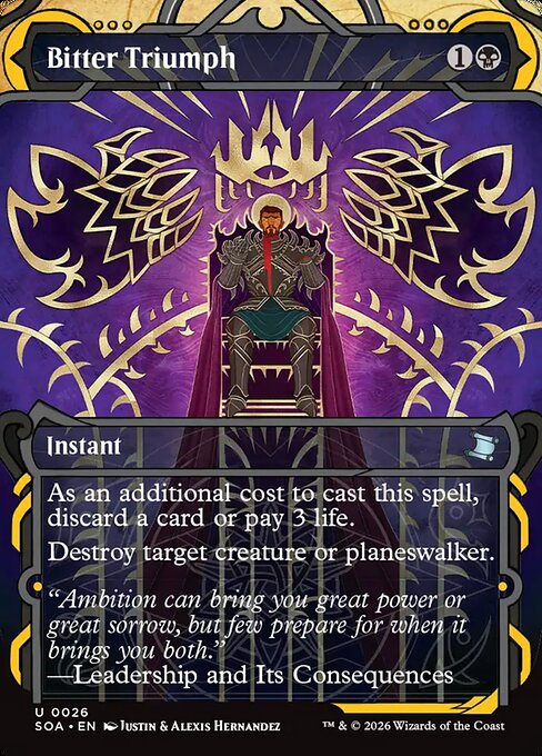 Bitter Triumph - Secrets of Strixhaven: Mystical Archive