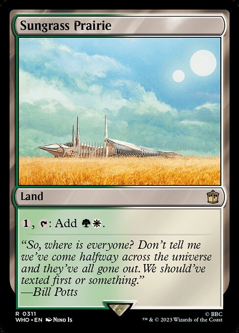 Sungrass Prairie - Universes Beyond: Doctor Who