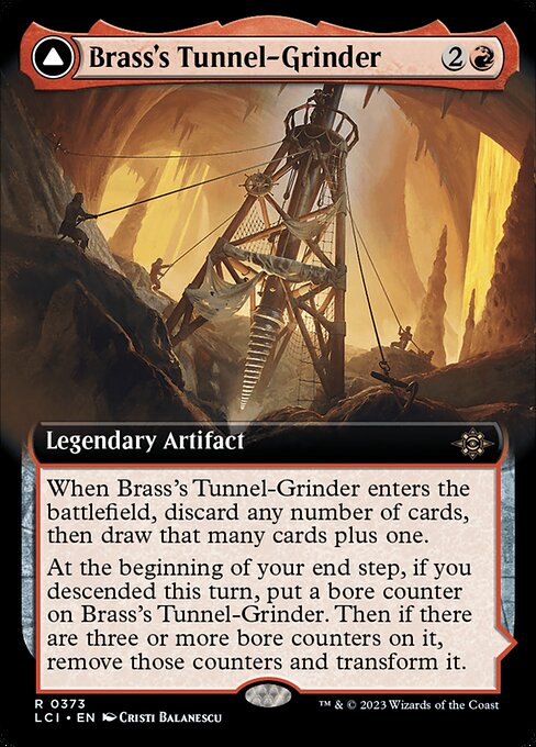 Brass's Tunnel-Grinder (Foil) - The Lost Caverns of Ixalan