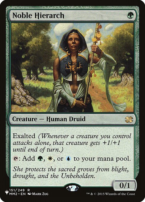 Noble Hierarch - The List Reprints