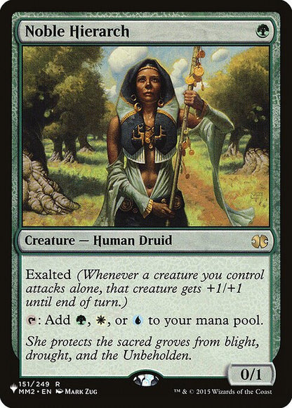 Noble Hierarch - The List Reprints