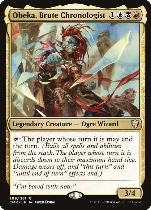 Obeka, Brute Chronologist (Foil) - Commander Legends