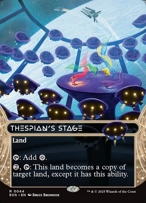 Thespian's Stage (0044) (Borderless) - Edge of Eternities: Stellar Sights
