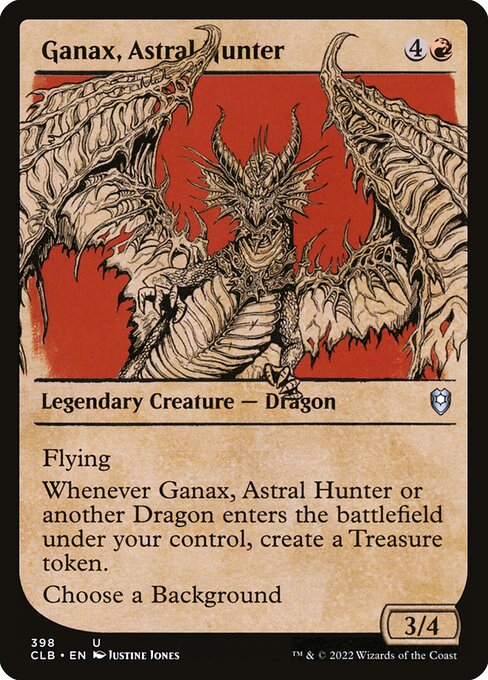 Ganax, Astral Hunter (Showcase) - Commander Legends: Battle for Baldur's Gate