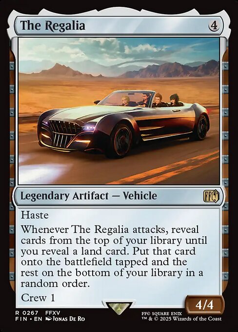 The Regalia (Foil) - FINAL FANTASY
