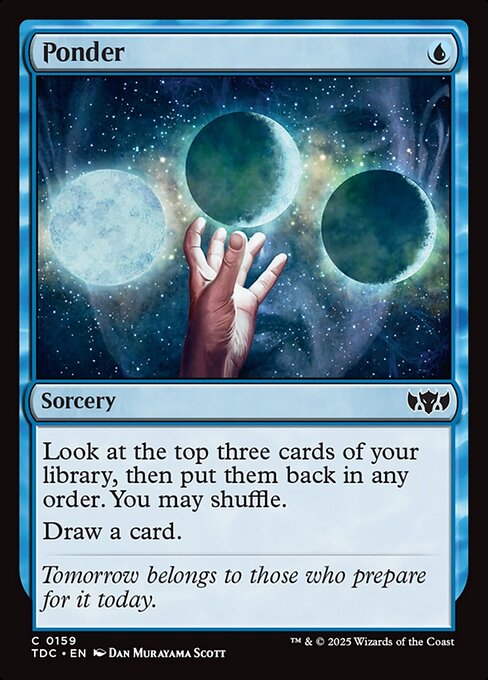 Ponder - Commander: Streets of New Capenna