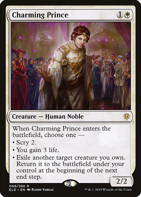 Charming Prince (Foil) - Throne of Eldraine