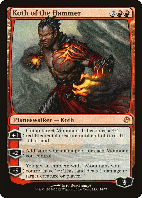 Koth of the Hammer - Duel Decks: Venser vs. Koth