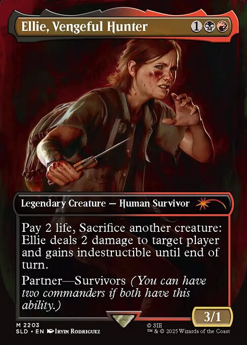 Ellie, Vengeful Hunter - Secret Lair Drop Series
