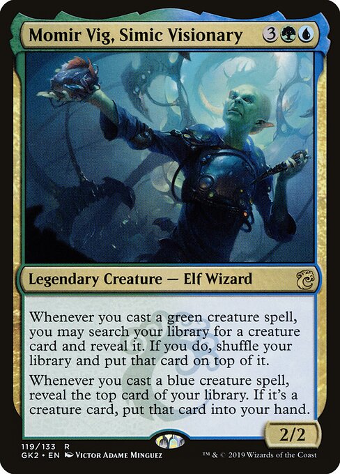 Momir Vig, Simic Visionary - Ravnica Allegiance: Guild Kits