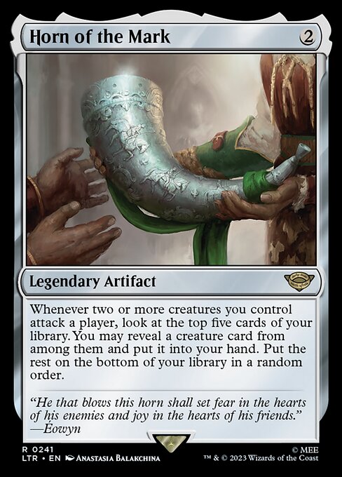 Horn of the Mark (Foil) - Universes Beyond: The Lord of the Rings: Tales of Middle-earth