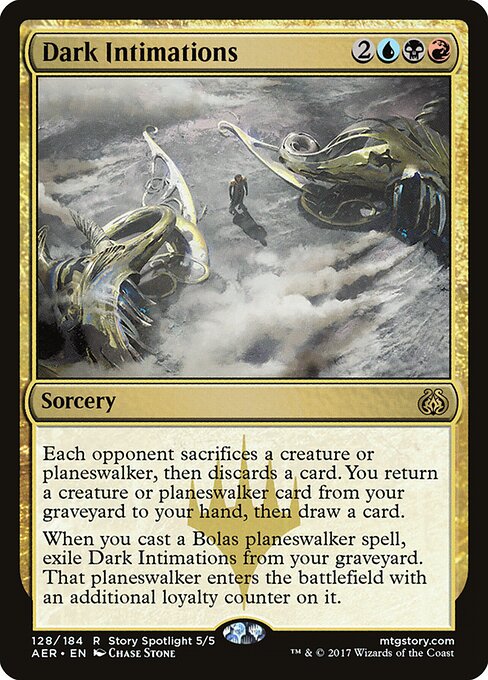 Dark Intimations (Foil) - Aether Revolt