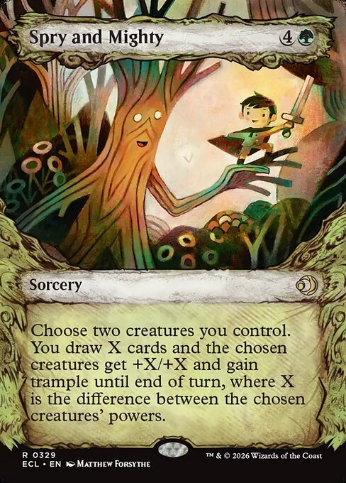 Spry and Mighty (Showcase) - Lorwyn Eclipsed
