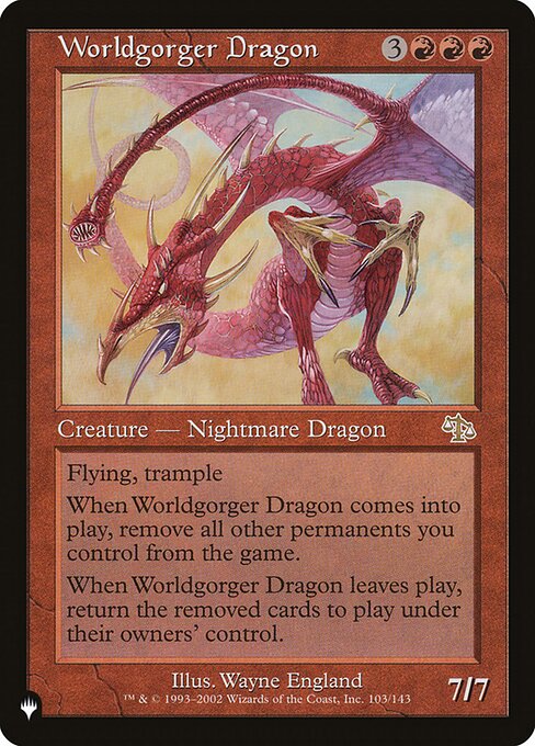 Worldgorger Dragon - The List Reprints