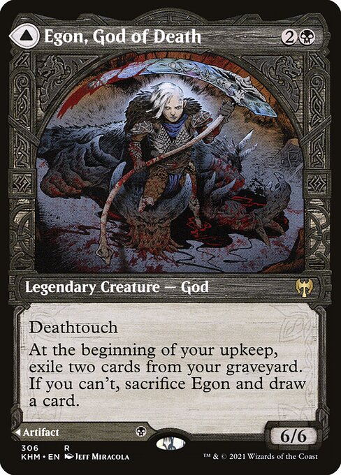 Egon, God of Death (Showcase) - Kaldheim