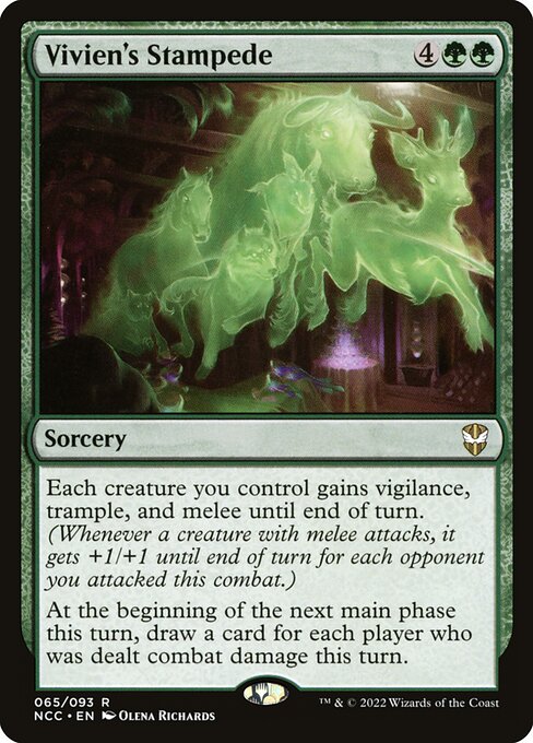 Vivien's Stampede - Commander: Streets of New Capenna