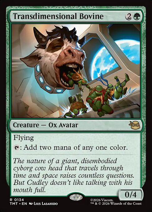 Transdimensional Bovine - Teenage Mutant Ninja Turtles