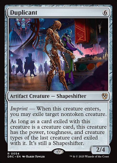 Duplicant - Commander: Aetherdrift
