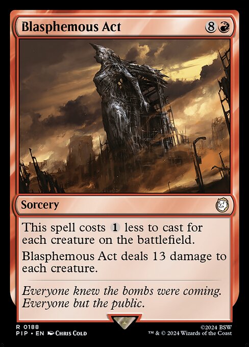 Blasphemous Act - Universes Beyond: Fallout