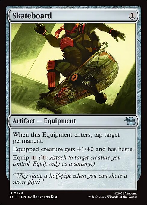 Skateboard (Foil) - Teenage Mutant Ninja Turtles