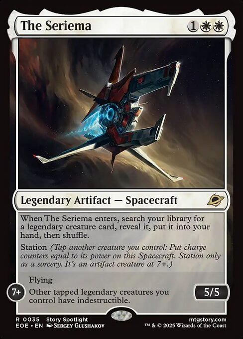 The Seriema - Edge of Eternities