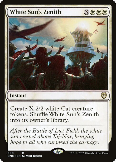 White Sun's Zenith - Commander: Phyrexia: All Will Be One