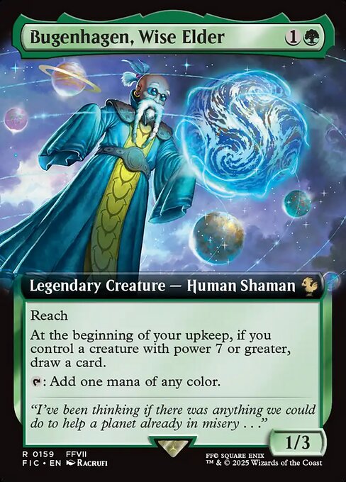 Bugenhagen, Wise Elder (Extended Art) - Commander: FINAL FANTASY