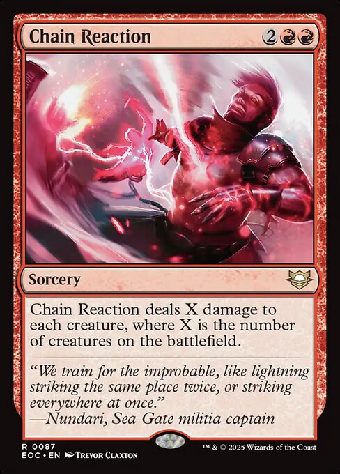 Chain Reaction - Commander: Edge of Eternities