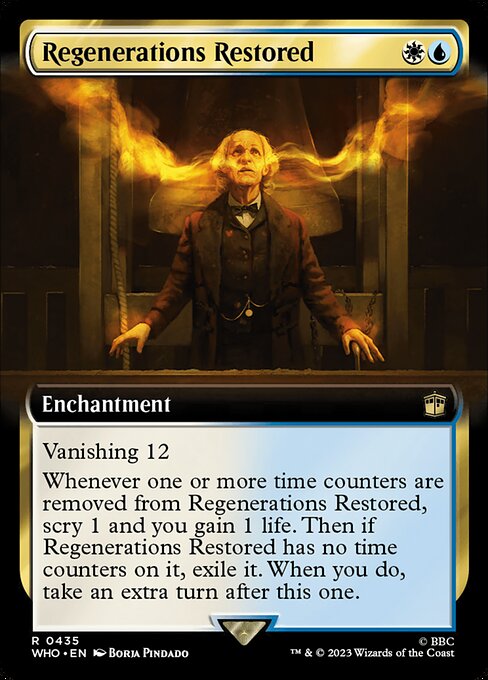 Regenerations Restored (Extended Art) - Universes Beyond: Doctor Who