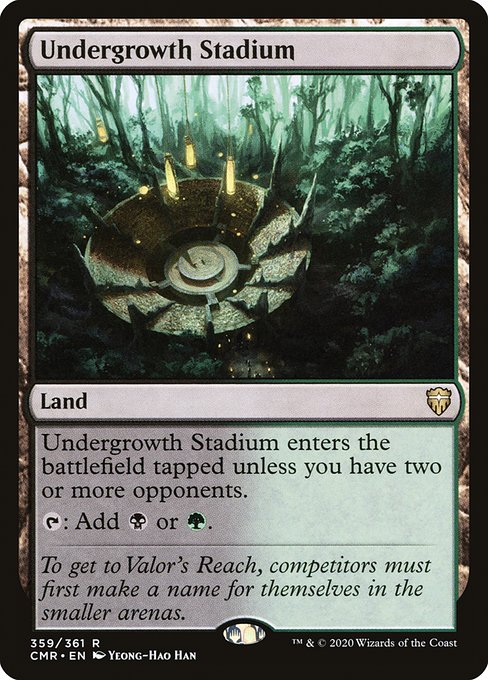 Undergrowth Stadium (Foil) - Commander Legends
