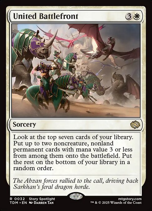 United Battlefront - Tarkir: Dragonstorm