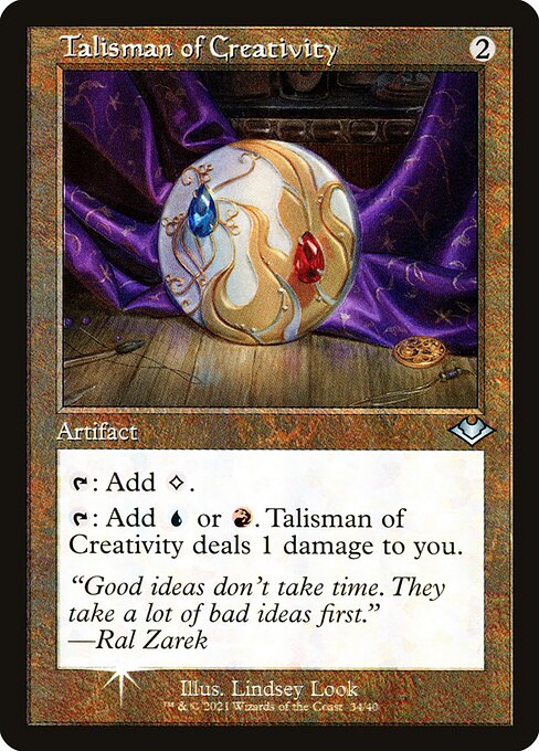 Talisman of Creativity (Retro Frame) - Modern Horizons