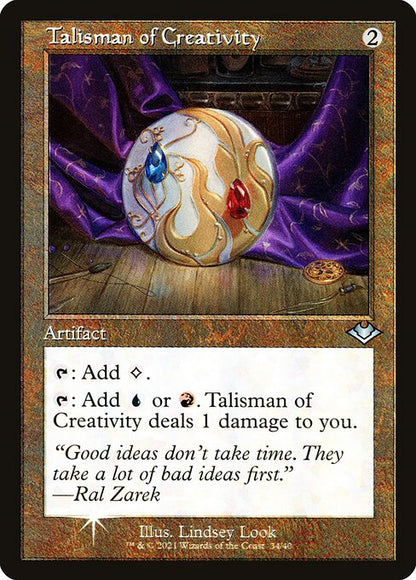 Talisman of Creativity (Retro Frame) - Modern Horizons