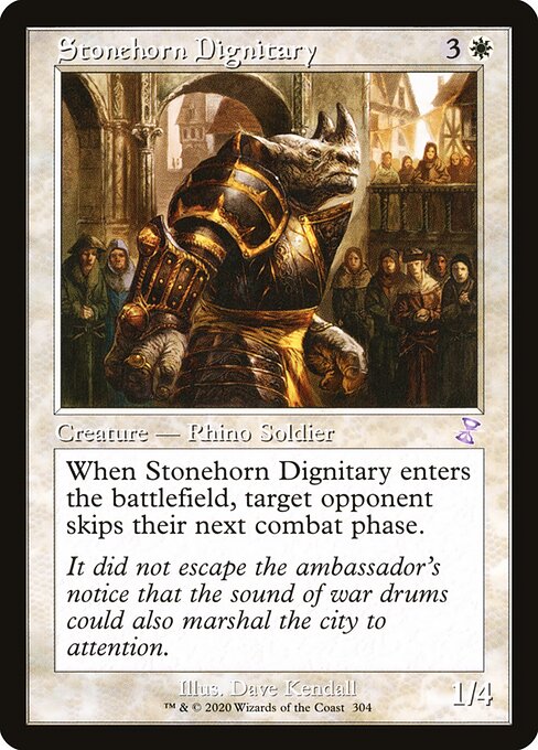 Stonehorn Dignitary - Time Spiral: Remastered