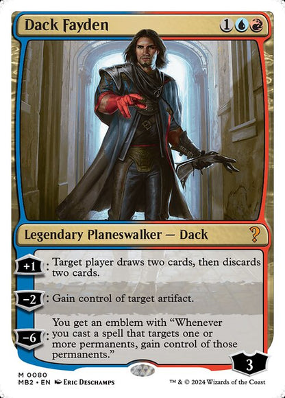 Dack Fayden (White Border) - Mystery Booster 2