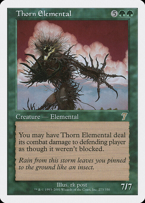 Thorn Elemental (Foil) - 7th Edition