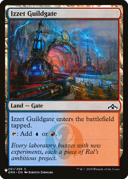 Izzet Guildgate - The List Reprints