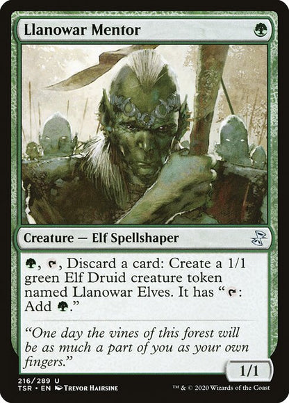 Llanowar Mentor - Time Spiral: Remastered
