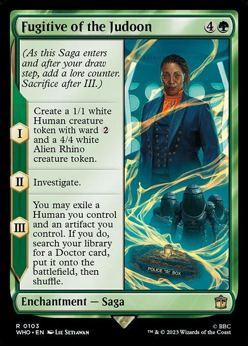 Fugitive of the Judoon (Foil) - Universes Beyond: Doctor Who