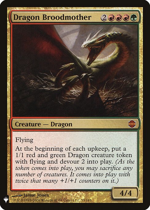Dragon Broodmother - The List Reprints