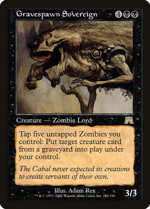 Gravespawn Sovereign (Foil) - Onslaught