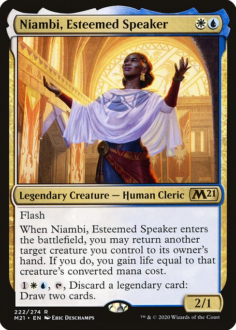 Niambi, Esteemed Speaker - Core Set 2021