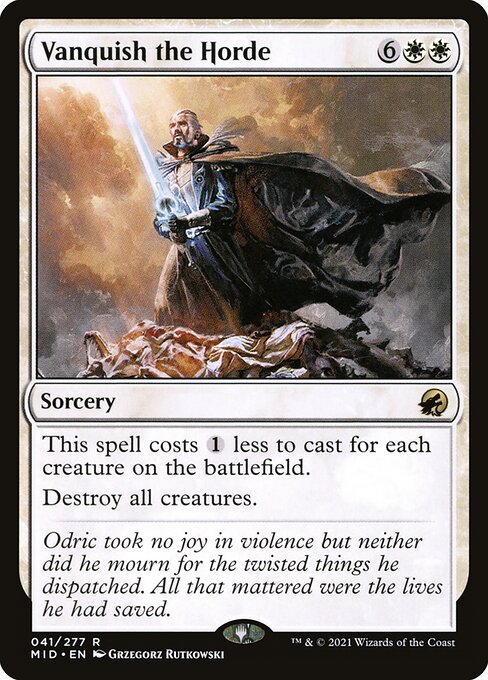 Vanquish the Horde (Foil) - Innistrad: Midnight Hunt